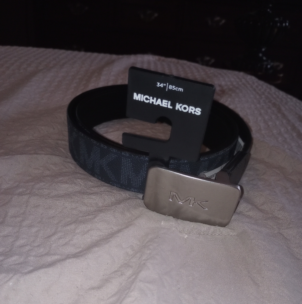 Michael kors men's logo belt - Picture 10 of 12